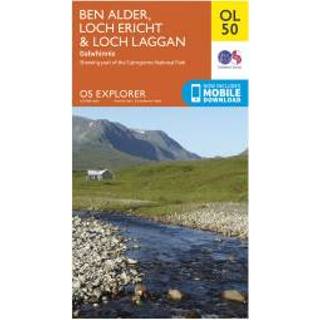 👉 Wandelkaart Ordnance Survey - Ben Alder / Loch Ericht Laggan Outdoor Ausgabe 2015 9780319242896