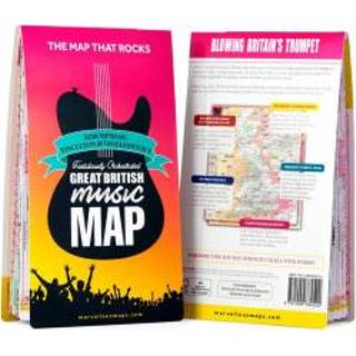 👉 Wandelkaart Ordnance Survey - British Great Music Map Ausgabe 2018 9781999784522