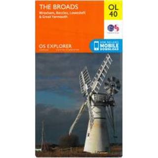 👉 Wandelkaart Ordnance Survey - Broads (The) Outdoor Ausgabe 2018 9780319263549