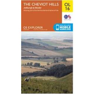 👉 Wandelkaart Ordnance Survey - Cheviot Hills Outdoor Ausgabe 2015 9780319242551