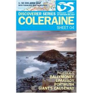 👉 Wandelkaart Ordnance Survey - Coleraine (Balymoney, Limavady, Portrush) Ausgabe 2017 9781905306930
