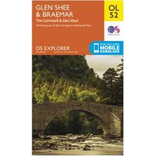 👉 Wandelkaart Ordnance Survey - Glen Shee / Braemar Cairnwell Outdoor Ausgabe 2015 9780319242919