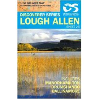 Wandelkaart Ordnance Survey - Lough Allen Ausgabe 2017 9781905306947