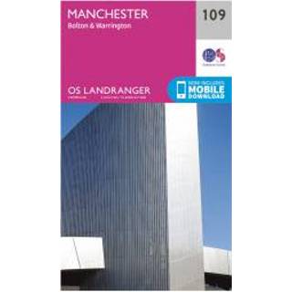 👉 Wandelkaart mannen Ordnance Survey - Manchester Ausgabe 2016 9780319262078