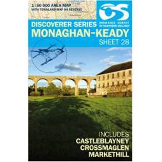 Wandelkaart Ordnance Survey - Monaghan-Keady (Castleblayney) Ausgabe 2017 9781905306954