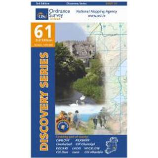 👉 Wandelkaart Ordnance Survey Ireland - Carlow / Kildare Kilkenny Laois Wicklow 2011 Auflage 9781907122606