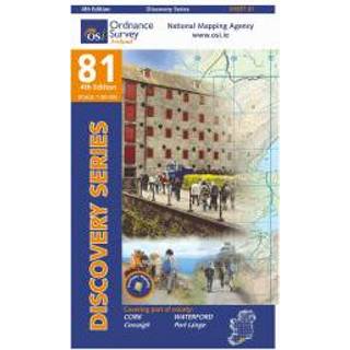 👉 Wandelkaart Ordnance Survey Ireland - Cork / Waterford 2013 Auflage 9781908852045