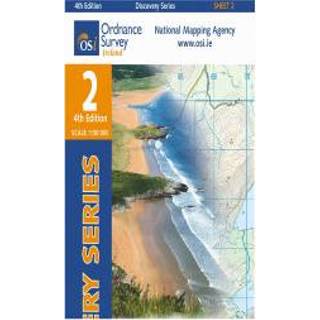 👉 Wandelkaart Ordnance Survey Ireland - Donegal (N Cent) 2012 Auflage 9781907122422