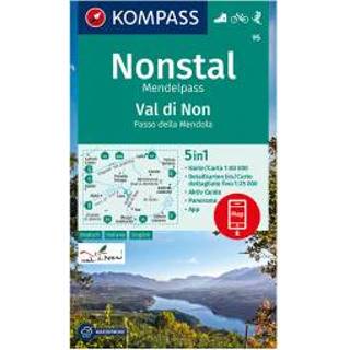 👉 Wandelkaart Kompass - Wanderkarte Val di Non, Nonstal 1. Auflage Neuausgabe 9783990447109