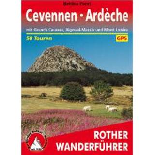 👉 Wandelgids Bergverlag Rother - Cevennen Ardèche 5. aktualisierte Auflage 2019 9783763343232