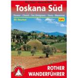 👉 Wandelgids Bergverlag Rother - Toskana Süd 8. vollständig überarbeitete Auflage 2019 978376334169