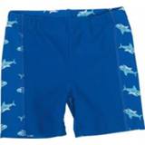 Zwembroek uniseks blauw Playshoes - Kid's UV-Schutz Shorts Hai maat 86/92, 4010952341898