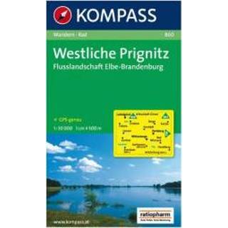 Wandelkaart Kompass - Westliche Prignitz 9783850261289