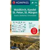 👉 Kompass - Waldkirch, Kandel, St.Peter, St. Märgen - Wandelkaart 1. Auflage - Neuausgabe