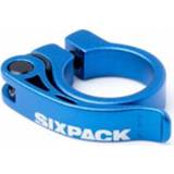 Blauw uniseks Sixpack Racing - Menace Seatclamp Ø 34.9 mm 4057762007279