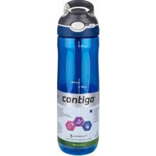 👉 Drinkfles uniseks blauw grijs BPA-vrij kunststof Contigo - Ashland maat 720 ml, blauw/grijs 840276158711