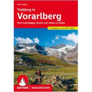 👉 Bergverlag Rother - Trekking In Vorarlberg - Wandelgids 1. Auflage 2020