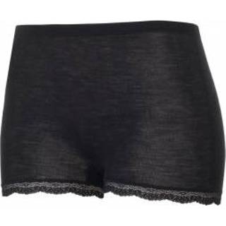 👉 Engel - Women's Pants mit Spitze - Merino-ondergoed maat 42/44, zwart