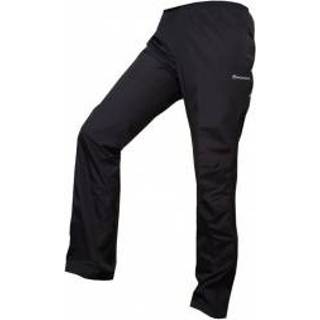 👉 Dynamo vrouwen zwart 34 Montane - Women's Pants Regenbroek maat Regular, 5056237041663