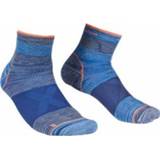 👉 Sock blauw mannen Ortovox - Alpinist Quarter Socks Multifunctionele sokken maat 39-41, 4250875295520