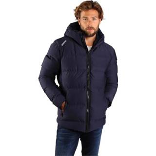 👉 Winterjas XL male blauw Quilted Halflange 1609031959869