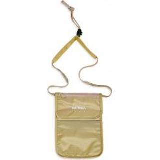 👉 Tatonka - Skin Folded Neck Pouch - Portefeuille met koord beige