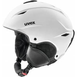 👉 Uvex - Primo - Skihelm maat 55-59 cm, grijs/zwart/wit