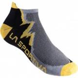 👉 Sock s uniseks grijs zwart La Sportiva - Climbing Socks Multifunctionele sokken maat S, zwart/grijs 8020647531974