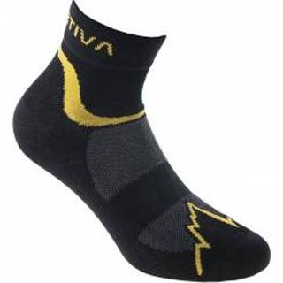 👉 La Sportiva - Fast Running Socks - Hardloopsokken maat M, zwart