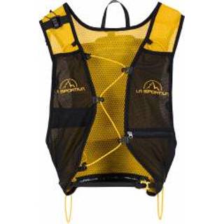 👉 Vest s uniseks bruin oranje zwart La Sportiva - Racer Trailrunningrugzak maat S, zwart/bruin/oranje 8020647857180