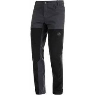 👉 Zwart mannen 46 Mammut - Zinal Guide Pants Trekkingbroek maat Regular, 7613357617307