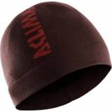👉 Beanie uniseks m bruin zwart Aclima - Warmwool Jib Muts maat M, zwart/bruin 7034041081332