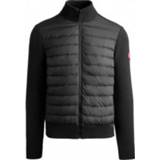 👉 Vrijetijdsjack s mannen zwart Canada Goose - Hybridge Knit Jacket maat S, 628343001630