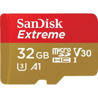 👉 Geheugenkaart SanDisk Extreme microSDHC 32 GB UHS-I U3, C10, V30 , A2 619659182113