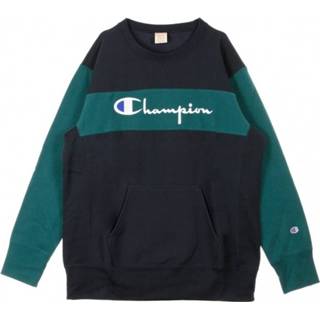 👉 Sweatshirt XL male blauw Kangaroo Pocket Crewneck 8056426566028