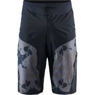 👉 Fietsbroek XXL mannen zwart grijs Craft - Hale XT Shorts maat XXL, zwart/grijs 7318573287838