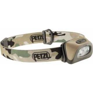 👉 Hoofdlamp grijs beige Petzl - Stirnlampe Tactikka+ Camo grijs/beige 3342540827875