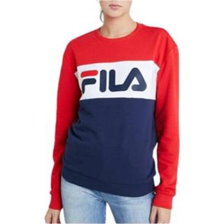 👉 Sweatshirt s vrouwen rood Leah Crew Sweat