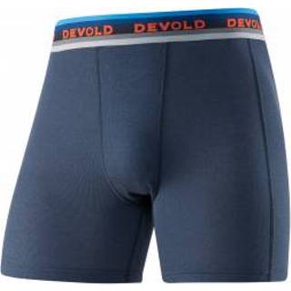👉 S mannen blauw zwart Devold - Hiking Boxer Merino-ondergoed maat S, blauw/zwart 7028567209011