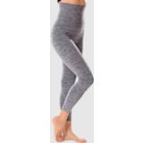 👉 Corrigerende legging kunstvezels effen vrouwen zeer elastisch grijs blauw Janastyle 4260035128148 4260035128186
