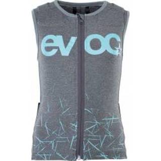 👉 Vest s uniseks grijs Evoc - Kid's Protector Beschermvest maat S, 4250450724063