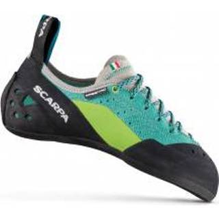 👉 Klimschoen 39 vrouwen grijs turkoois zwart Scarpa - Women's Maestro Eco Klimschoenen maat 39, zwart/turkoois/grijs 8025228884548