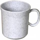 👉 Bestek melamine granit grijs Waca - Melamin Henkelbecher maat 400 ml, 4009085017749