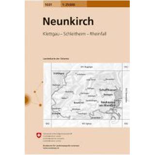 👉 Wandelkaart Swisstopo - 1031 Neunkirch Ausgabe 2008 9783302010311