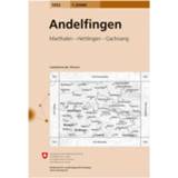 👉 Wandelkaart Swisstopo - 1052 Andelfingen Ausgabe 2016 9783302010526