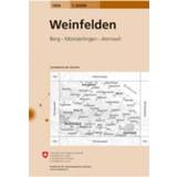 👉 Wandelkaart Swisstopo - 1054 Weinfelden Ausgabe 2016 9783302010540