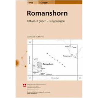 👉 Wandelkaart Swisstopo - 1055 Romanshorn Ausgabe 2010 9783302010557
