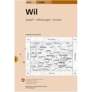 👉 Wandelkaart Swisstopo - 1073 Wil Ausgabe 2016 9783302010731