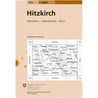 👉 Wandelkaart Swisstopo - 1110 Hitzkirch Ausgabe 2008 9783302011103