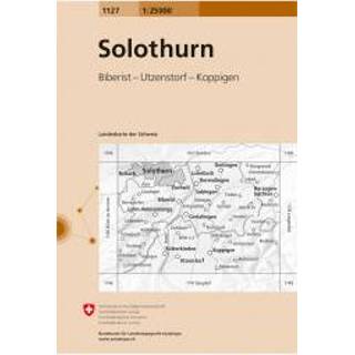 👉 Wandelkaart Swisstopo - 1127 Solothurn Ausgabe 2006 9783302011271